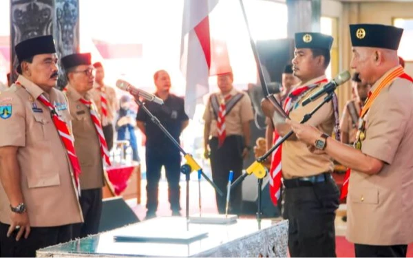 Thumbnail Berita - Lantik Bupati Nganjuk sebagai Kamabicab, Begini Harapan dan Optimisme Ketua Kwarda Jatim