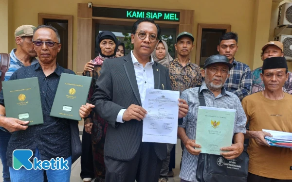 Thumbnail Puluhan Warga Malang Laporkan Mafia Tanah ke Polda Jatim