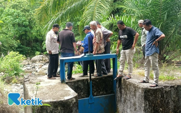 Gelontorkan DOKA Rp 2,9 Miliar, Irigasi Panton Teungku Dibangun PUPR Abdya, Petani Bahagia