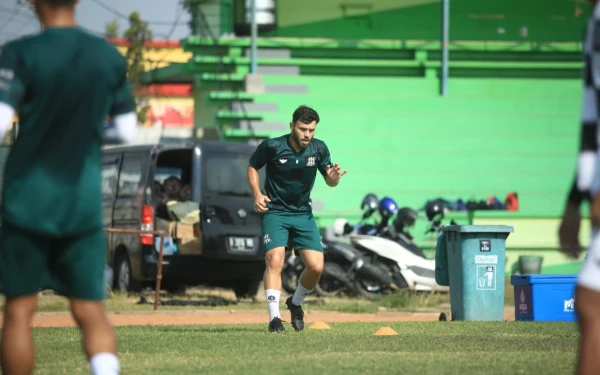 Thumbnail Berita - Deltras FC Fokus Evaluasi Finishing Menjelang Lawan PSS