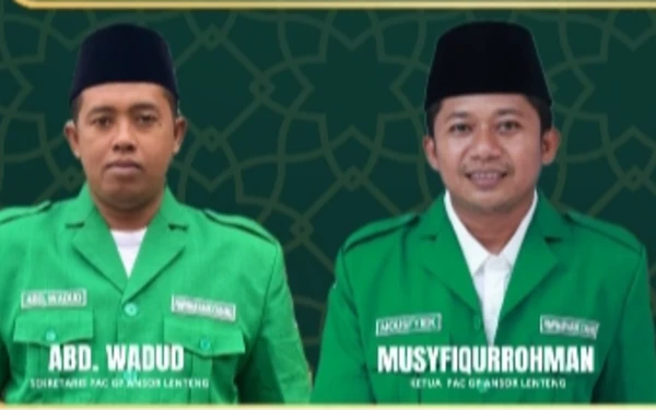Thumbnail Berita - Pengurus PAC GP Ansor Lenteng Sumenep 2025-2027 Dilantik, Bertekad Jaga Kekompakan dan Keikhlasan