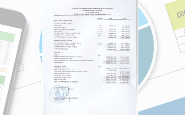 Thumbnail Berita - Perumdam Tirta Mahameru Lumajang Catatkan Neraca Positif Tahun 2024