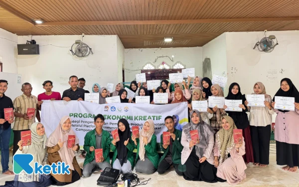 Tim PKM UNADA Latih Warga Cot Kunyet Pasarkan Ethnobotany Lewat E-commerce