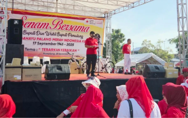 HUT Ke-80 PMI, Bupati Pemalang Ajak Masyarakat Dukung Kiprah Kemanusiaan