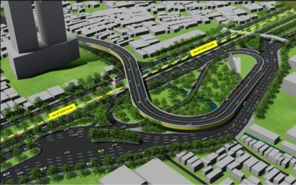 Thumbnail Flyover Ahmad Yani–Jemursari Dinanti, Pengendara Optimistis Kemacetan Terurai.