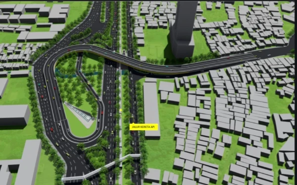 Thumbnail Grand Design Flyover Taman Pelangi Surabaya, Atasi Kemacetan di Titik Padat Kota