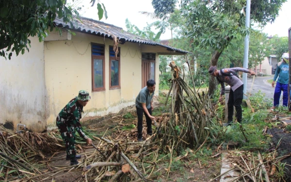 Thumbnail Puting Beliung Terjang Tuban, 37 Rumah Rusak di Kecamatan Singgahan