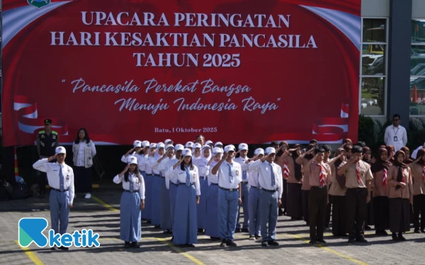 Thumbnail Upacara Hari Kesaktian Pancasila di Kota Batu Dirangkai dengan Peluncuran Desk Harmoni