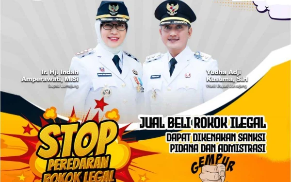 Thumbnail Berita - Satpol PP Lumajang Gencar Cari Penjual Rokok Ilegal dan Kenalkan Siroleg