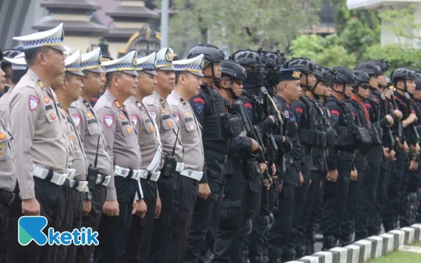 Thumbnail Polda Sumsel Siagakan 580 Personel Amankan Pornas XVII Korpri 2025 di Palembang