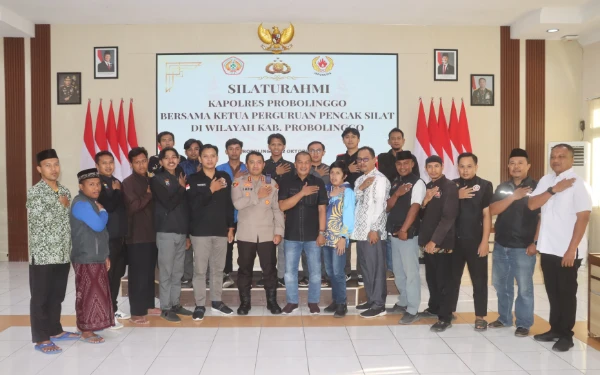 Thumbnail Berita - Polres Kumpulkan semua Pesilat di Kabupaten Probolinggo,  Ada Apa ?