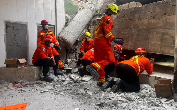 BNPB Pastikan Tetap Cari 49 Santri yang Dinyatakan Hilang