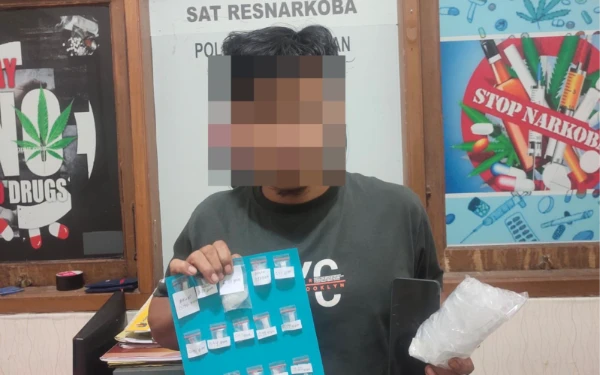 Thumbnail Berita - Polres Pekalongan Bekuk Gembong Narkotika di Sidosari Kesesi