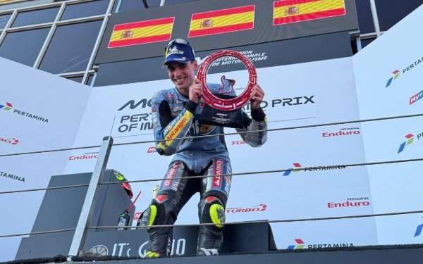 Rookie Fermin Aldeguer Jawara GP Indonesia 2025, Kutukan Marquez di Mandalika Berlanjut