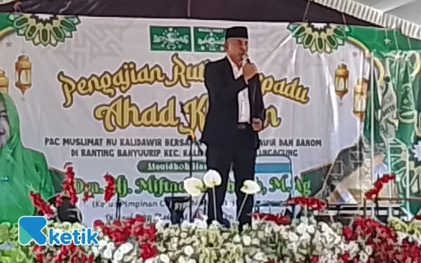 Thumbnail Berita - Camat Kalidawir Tulungagung Imbau Emak-emak Muslimat Jaga Kesehatan dan Lingkungan