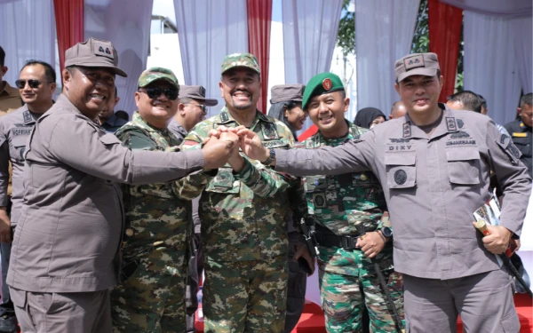 Thumbnail Berita - Hadir dan Ikuti Upacara HUT TNI di Dua Lokasi, Ini Kata Wakil Bupati Asahan