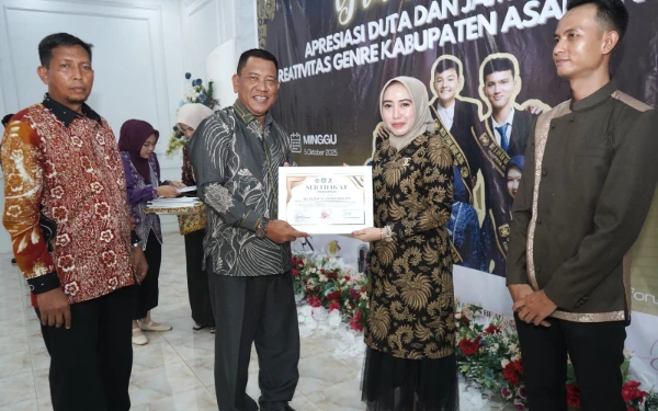 Thumbnail Berita - Dibuka Asisten I Sekda Asahan, Ini Juara Duta dan Jambore Ajang Kreativitas GenRe 2025