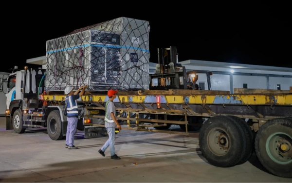 Thumbnail Berita - Usai Gemuruh Balapan, 540 Ton Kargo MotoGP Mandalika 2025 Terbang ke Australia