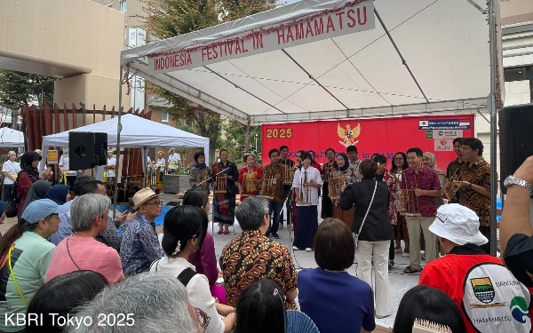 Thumbnail Perkuat Ikatan Komunitas, KBRI Tokyo Gelar Indonesia Festival in Hamamatsu 2025