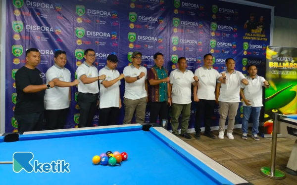 Thumbnail Wartawan Ikut Unjuk Kebolehan di Relung Billiard Challenge 2025 Piala Gubernur Sumsel