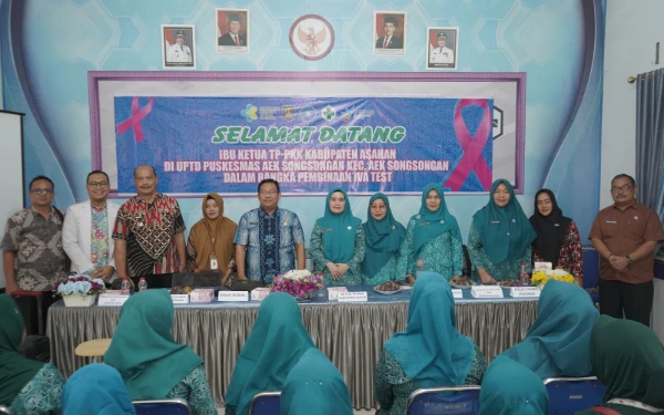 Thumbnail Berita - TP PKK Asahan Gencarkan Deteksi Dini Kanker Serviks Lewat Lomba IVA Test di Aek Songsongan