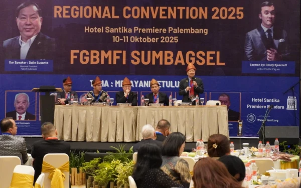 Thumbnail Soroti Kebijakan Nasional, National President FGBMFI Tekankan Pentingnya Kontribusi Positif Anggota