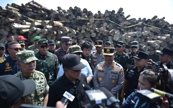 Kasus Ilegal Logging Rp240 Miliar Terbongkar di Gresik, BPKP RI Puji Kinerja Satgas PKH