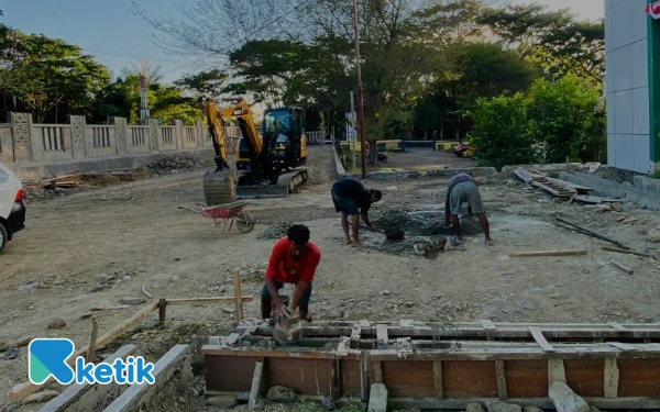 Thumbnail Berita - Proyek Kantor DPM-PTSP Halmahera Selatan Berprogres Positif