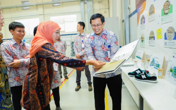 Thumbnail Gubernur Khofifah Resmikan Groundbreaking Pabrik Alas Kaki Dyeing-Finishing PT Coats Rejo Pasuruan