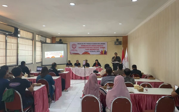 Thumbnail Berita - Kepengurusan Baru, Perbasi Jember Fokus Bangun Sinergi