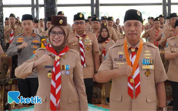 Thumbnail Berita - Kwarcab Sejatim Dukung Arum Sabil Pimpin Kembali Kwarda Pramuka Jatim, Bupati Lumajang: Beliau Berkarya Nyata