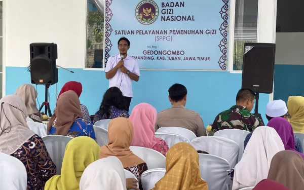 Thumbnail Berita - Warga Sekitar Diberdayakan, SPPG Gedongombo 3 Tuban Jadi Model Pemberdayaan Berbasis Pemerataan