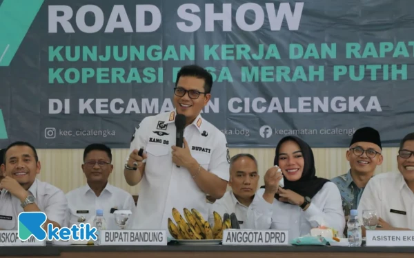 Thumbnail Berita - Bupati Bandung Siapkan Penyertaan Modal Rp10 Miliar untuk 100 KDMP dari APBD 2026