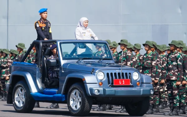 Thumbnail Pembaretan Kolektif SMA Negeri Taruna Se-Jatim, Gubernur Khofifah: Siapkan Disiplin dan Integritas Menuju Indonesia Emas 2045