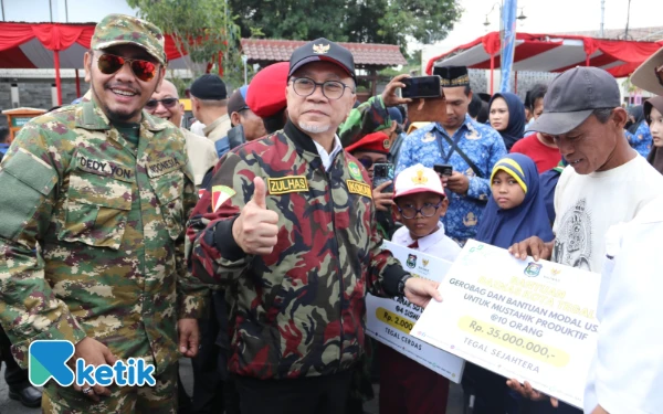 Thumbnail Berita - Jambore Kokam se-Jawa Tengah 2025 di Kota Tegal, Zulkifli Hasan Tekankan Pentingnya Persatuan Bangsa