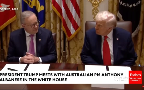 Thumbnail Trump–Albanese Teken Perjanjian Rp141 Triliun Bangun Proyek Mineral Strategis