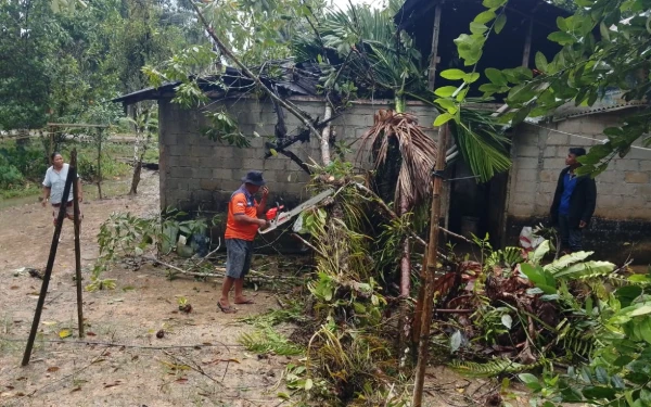 Thumbnail Banjir hingga Angin Kencang Terjang Sumut dan Jateng, Puluhan Rumah Terdampak