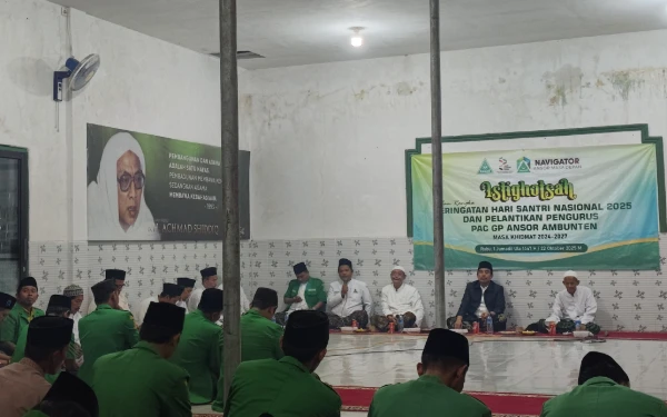 Thumbnail Berita - GP Ansor Ambunten Sumenep Siapkan Kader Penunjuk Arah Peradaban pada Momen HSN 2025