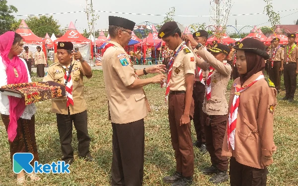 Thumbnail Wani Nyalakan Inspirasi! 709 Pramuka Ramaikan Raimuna Cabang Surabaya 2025