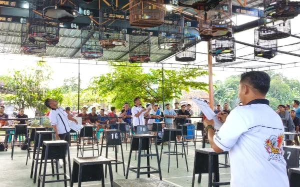 300 Peserta Ramaikan Lomba Burung Kicau Mania HUT TNI ke-80, Kodim Pemalang Tegaskan Sinergi dengan Warga