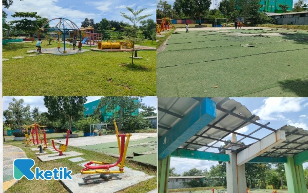 Thumbnail Berita - Kondisi Taman Selahaur Memprihatinkan, Fasilitas Rusak dan Toilet Tidak Terawat