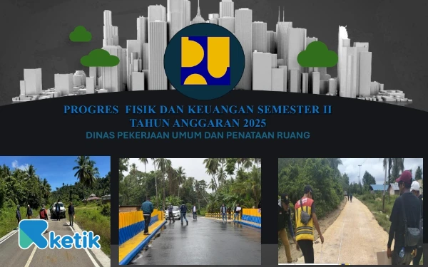 Thumbnail PUPR Halsel Pacu Pembangunan Jalan, Jembatan, dan Talud Demi Akses Merata