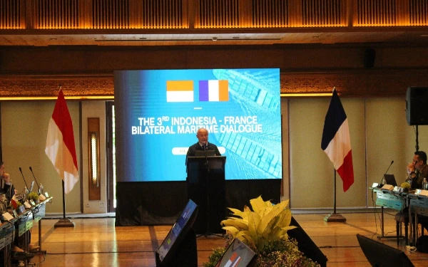 Thumbnail Indonesia dan Prancis Perkuat Kerja Sama Maritim Lewat Bilateral Maritime Dialogue di Bal