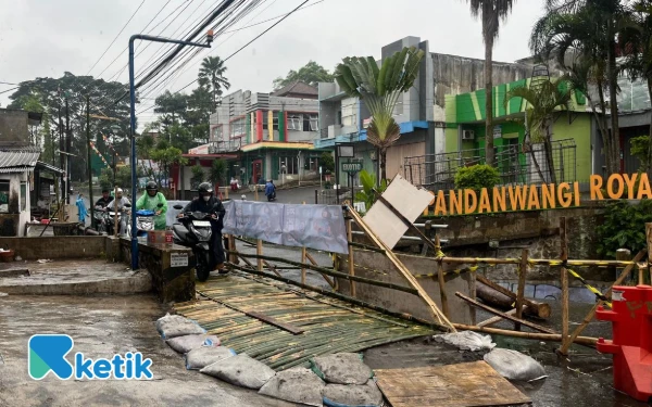 Thumbnail Usai Diterjang Sungai Bango, Jembatan Bailey Siap Gantikan Sonokembang Pekan Depan