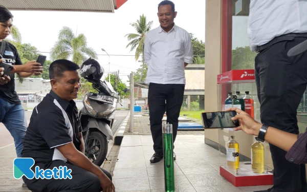 Thumbnail Polres Bondowoso Cek Kualitas Pertalite di Sejumlah SPBU