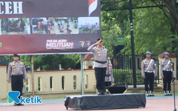 Thumbnail Berita - Polda Aceh Gelar Apel Kesiapan Tanggap Darurat Bencana