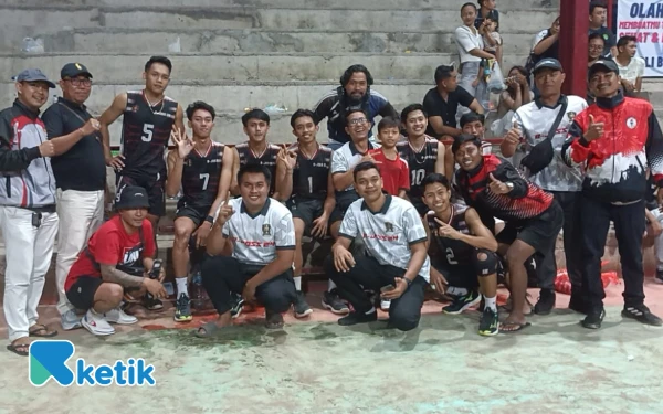 Thumbnail Tumbangkan Bimantara Karangasem, Porbon Bontihing Juarai Kompetisi Voli Buleleng Indrapura Cup ll