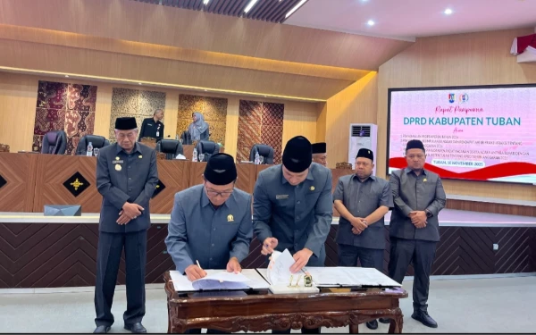 Thumbnail DPRD dan Pemkab Tuban Sepakati APBD 2026! Bupati Halindra: Semangat Membangun Daerah