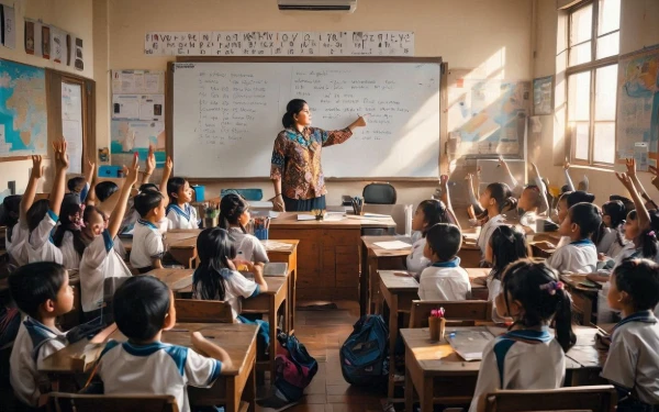 Thumbnail Berita - Bahasa Inggris Jadi Pelajaran Wajib di SD Jombang Mulai Kelas 3