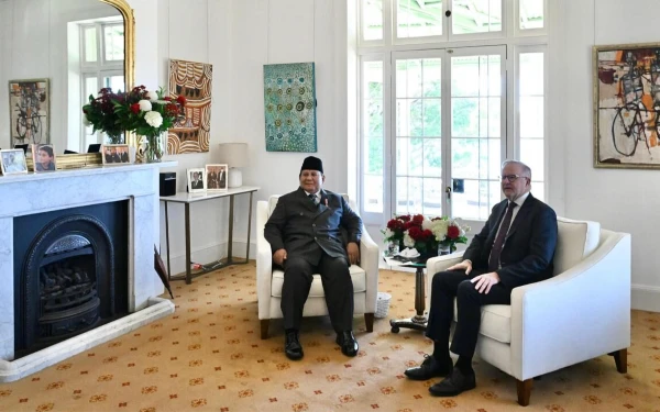 Thumbnail Pertemuan Empat Mata Presiden Prabowo dan PM Anthony Albanese Perkuat Kemitraan Indonesia–Australia